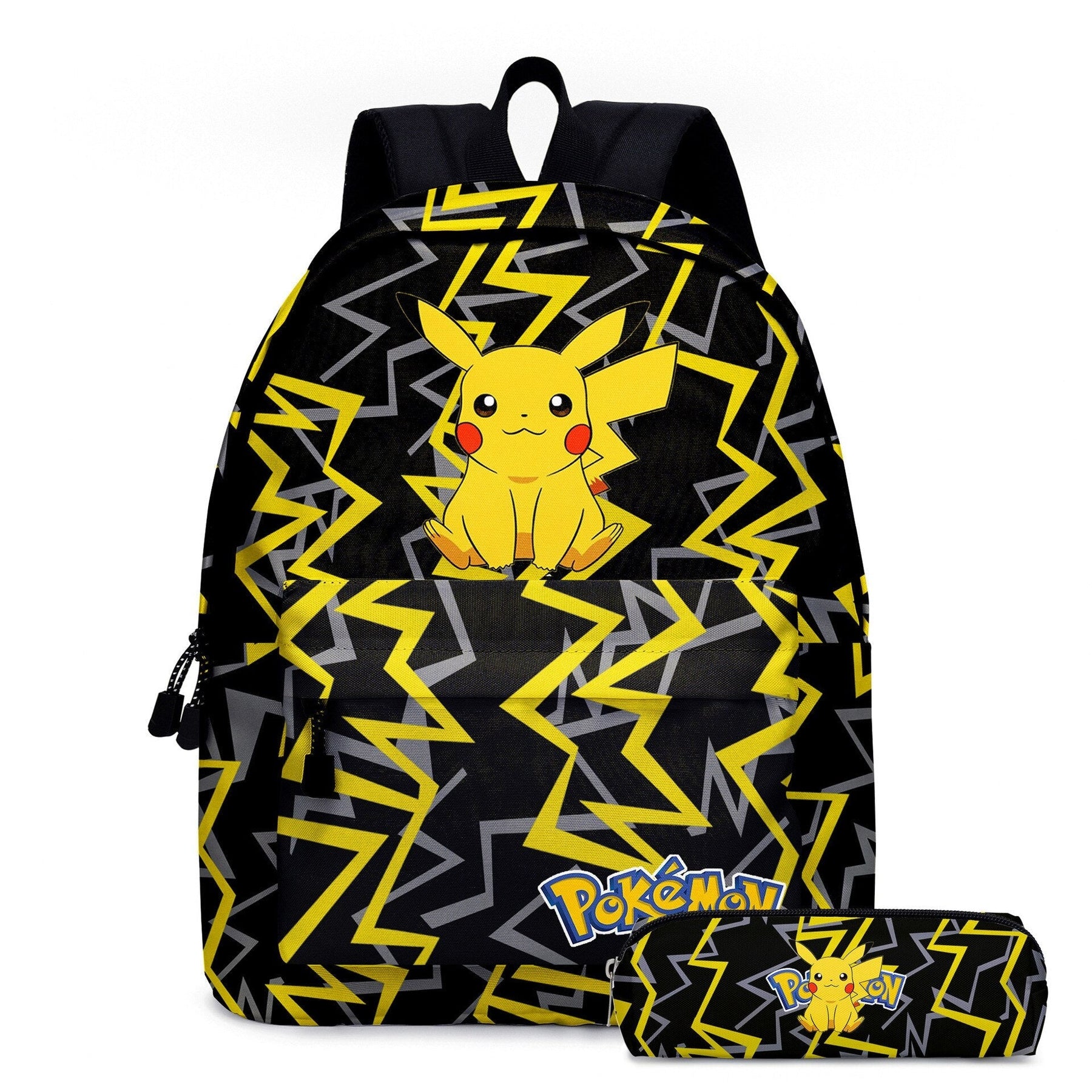 Kit Mochila + Estojo Escolar Infantil Pokémon