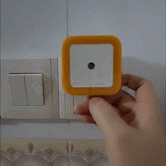 Luminária Noturna de Tomada Tipo LED Automática