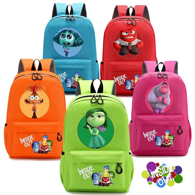 Mochila Escolar Infantil Divertida Mente
