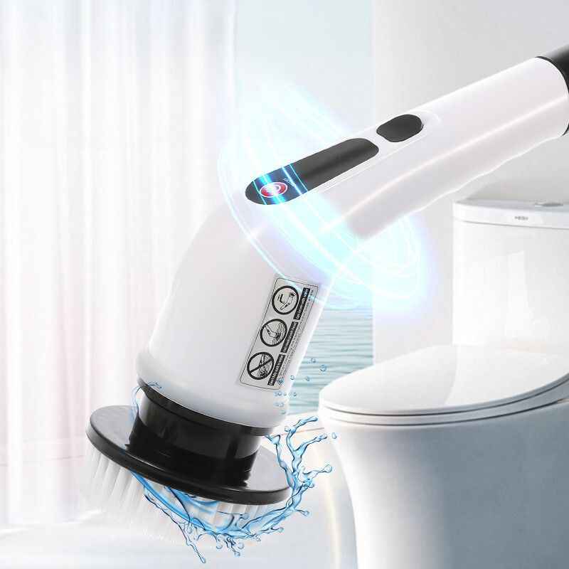 Escova Elétrica sem fio Multiuso | FlexiClean® - Para Limpeza Doméstica Profunda modelos 3 em 1 - 6 em 1 - 9 em 1