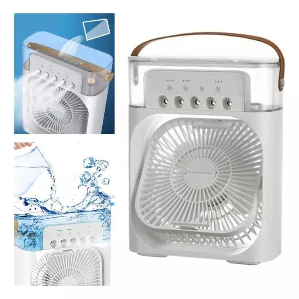 Mini Ventilador de ar com Umidificador Portátil | HydraCool®