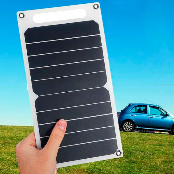 Painel Solar fotovoltaica Portátil | EcoCharge® - Placa solar fotovoltaica Portátil à prova d´água
