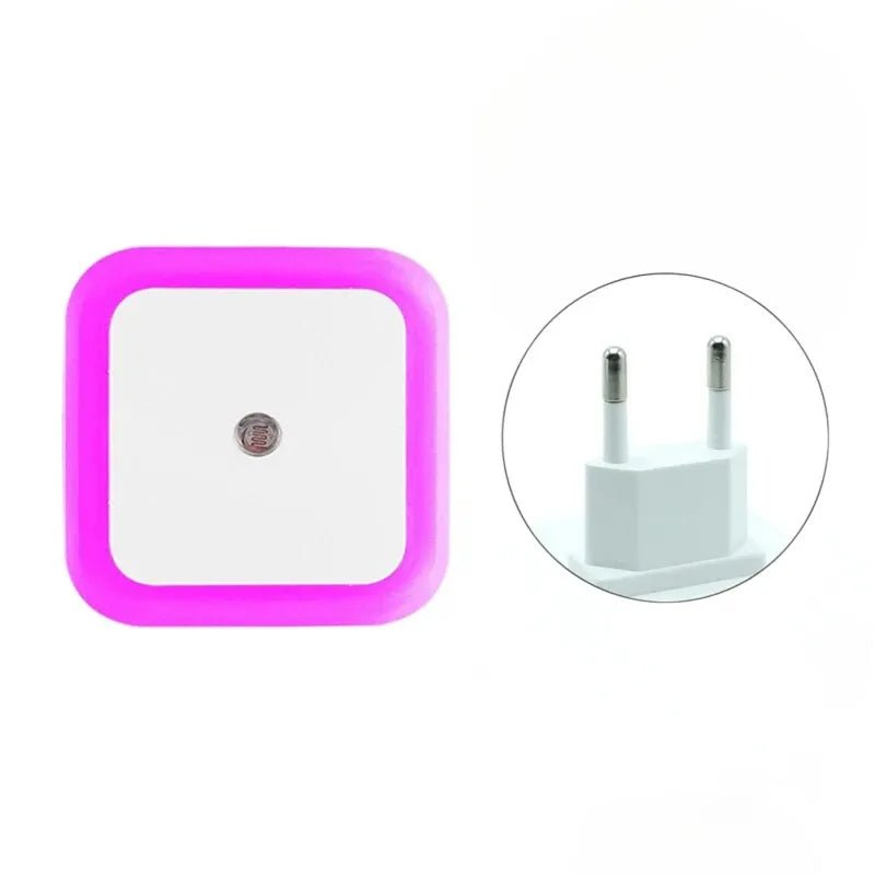 Luminária Noturna de Tomada Tipo LED Automática