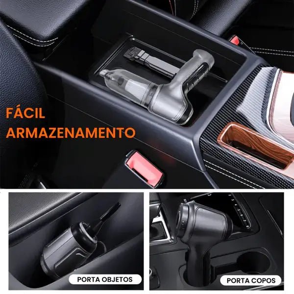 Aspirador Portátil multifuncional | SwiftVac Pro® | FRETE GRÁTIS
