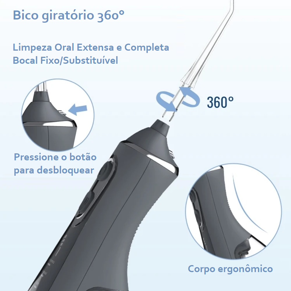 Irrigador Dental para limpeza oral | OrthoClean®