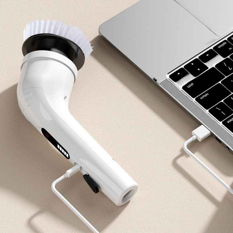 Escova Elétrica sem fio Multiuso | FlexiClean® - Para Limpeza Doméstica Profunda modelos 3 em 1 - 6 em 1 - 9 em 1