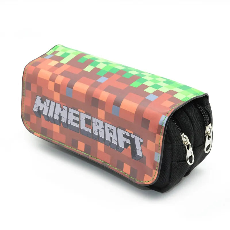 Estojo Escolar Infantil Minecraft