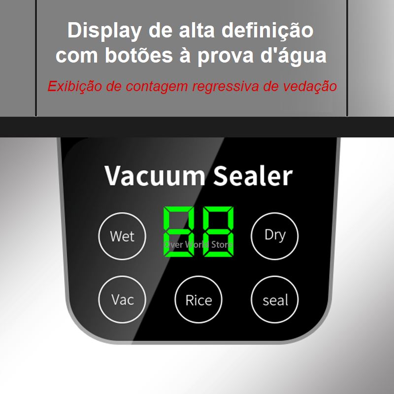 Seladora à vácuo Portátil | SelaVacuum Pro®