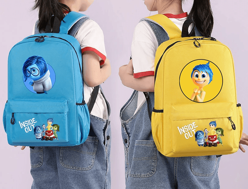 Mochila Escolar Infantil Divertida Mente