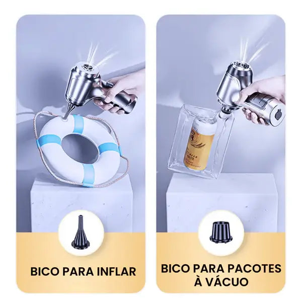 Aspirador Portátil multifuncional | SwiftVac Pro® | FRETE GRÁTIS