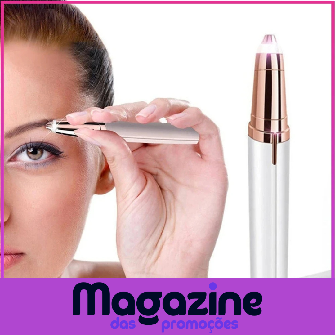 Caneta Depiladora de Sobrancelha e Pelos Faciais BrowPen®