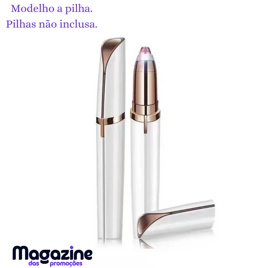 Caneta Depiladora de Sobrancelha e Pelos Faciais BrowPen®