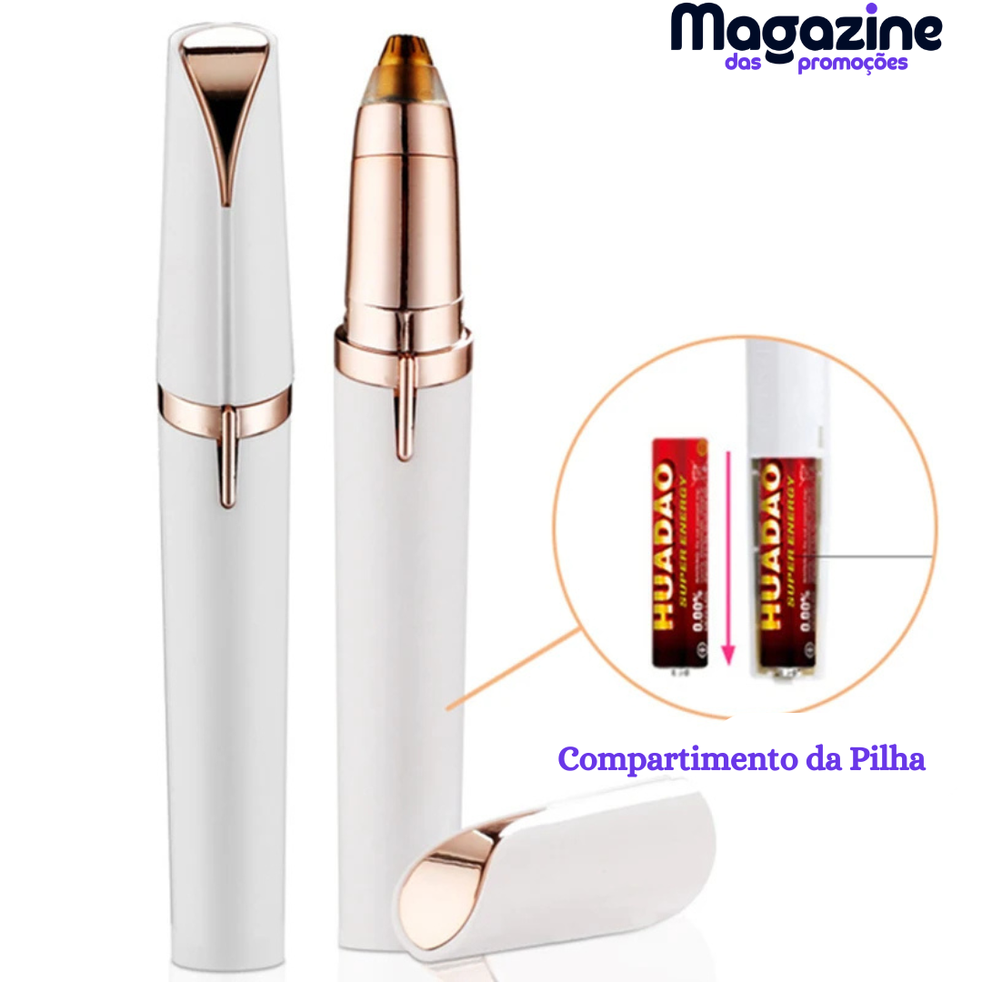 Caneta Depiladora de Sobrancelha e Pelos Faciais BrowPen®
