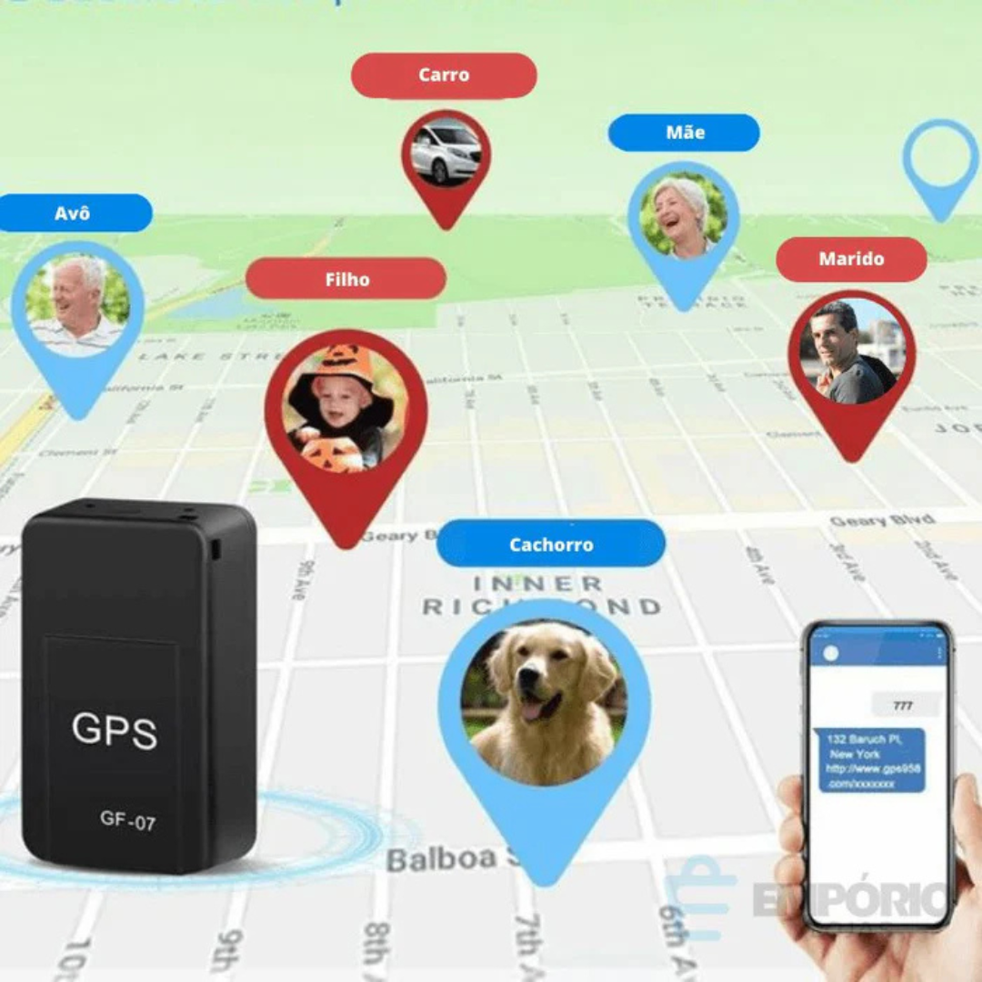 Mini Rastreador GPS | TrackLocator® - Promoção! Na comprando mais que 1, os demais sai pela metado do preço de 1