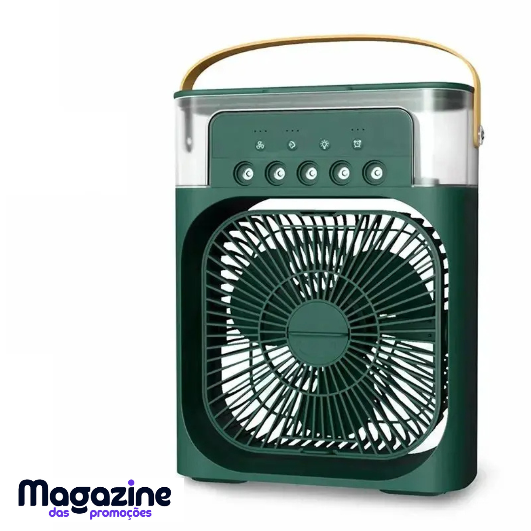 Mini Ventilador de ar com Umidificador Portátil | HydraCool®