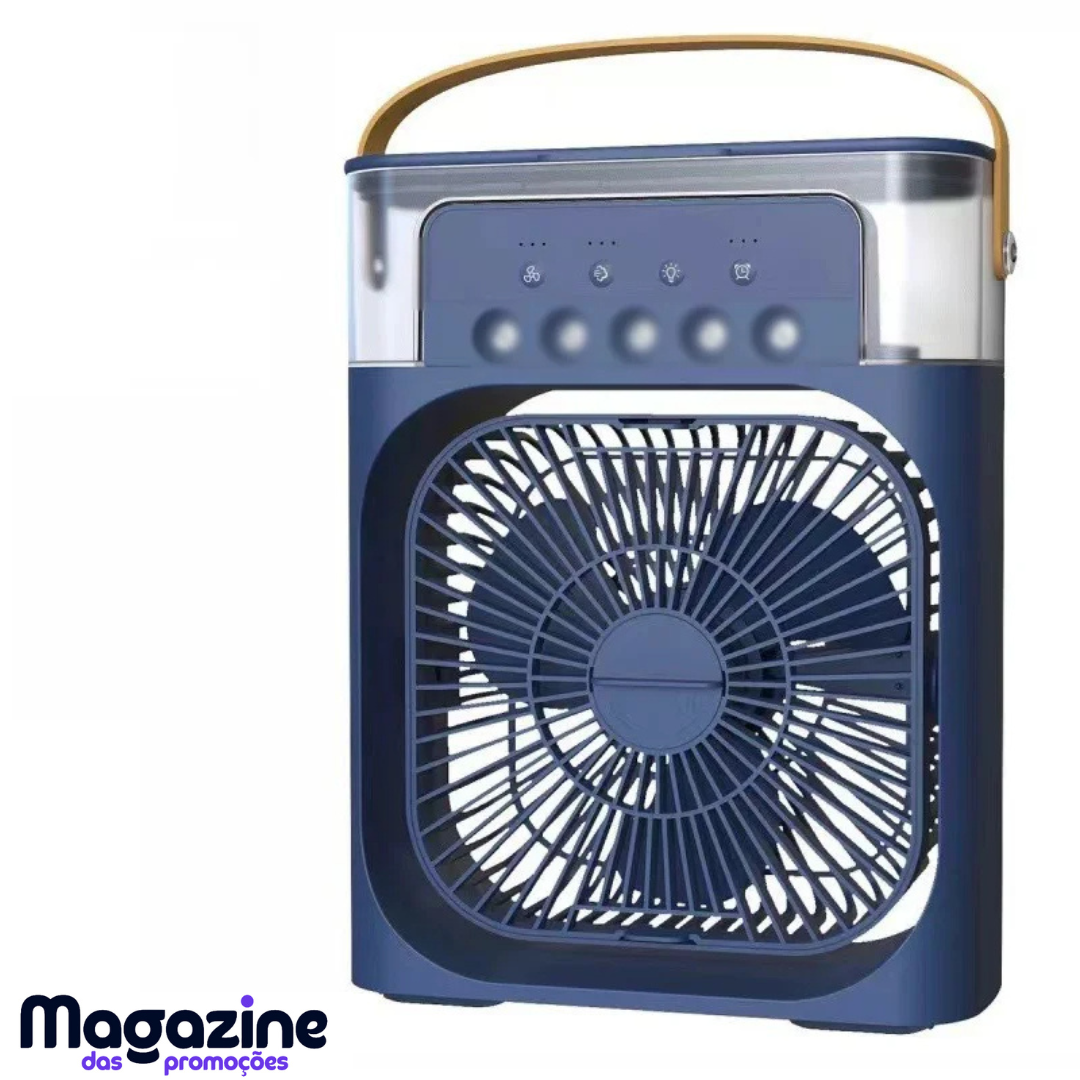 Mini Ventilador de ar com Umidificador Portátil | HydraCool®