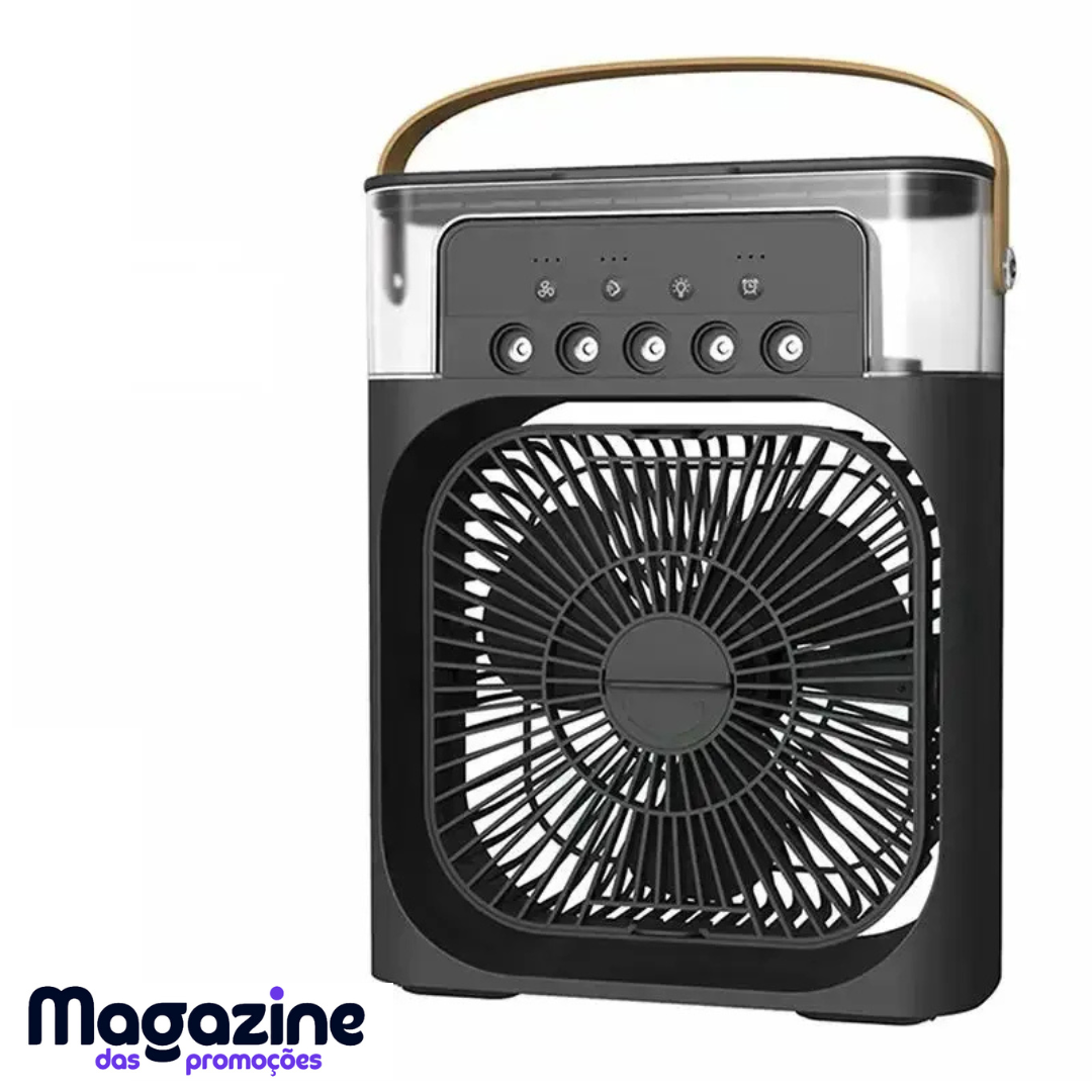 Mini Ventilador de ar com Umidificador Portátil | HydraCool®