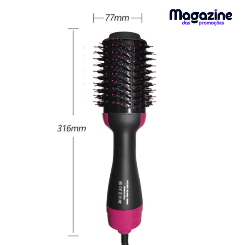 Escova Secadora 3 em 1 | TrioBrush®