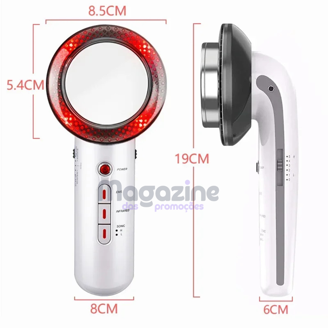 Aparelho Lipo Cavitação Queimador de Gordura, Celulite por Ultrassom | LipoHome Pro®