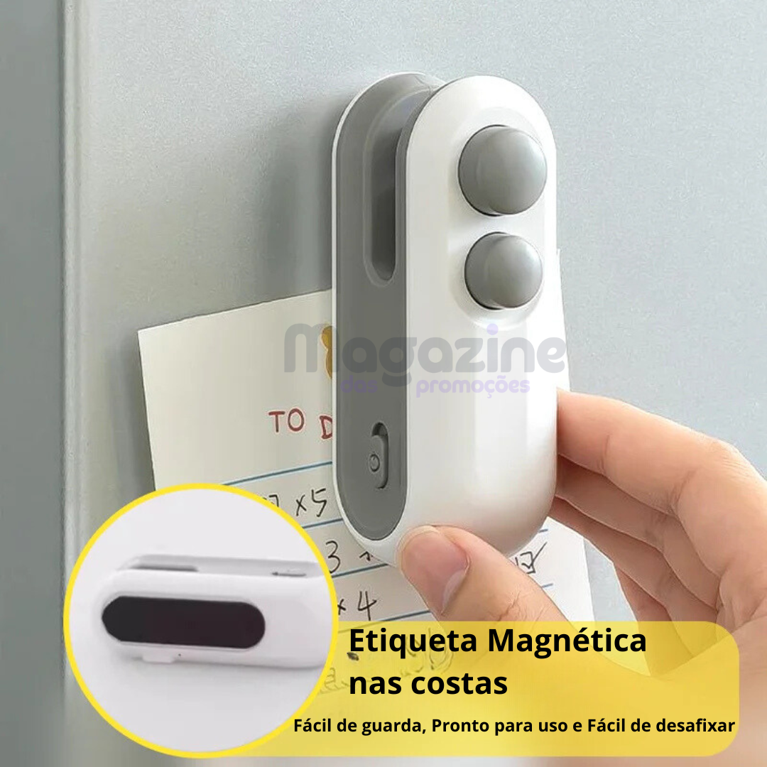 Mini Selador Portátil de Embalagens | MiniPack Pro®