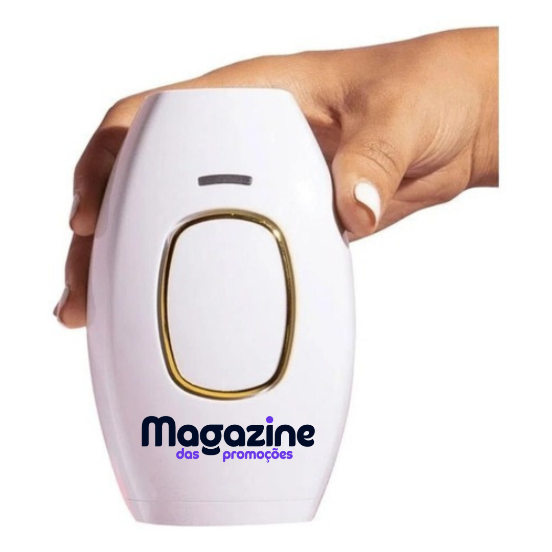 Depilador a Laser Portátil - PureLaser MAx® - Indolor e elétrico + Brinde - Óculos de proteção UV