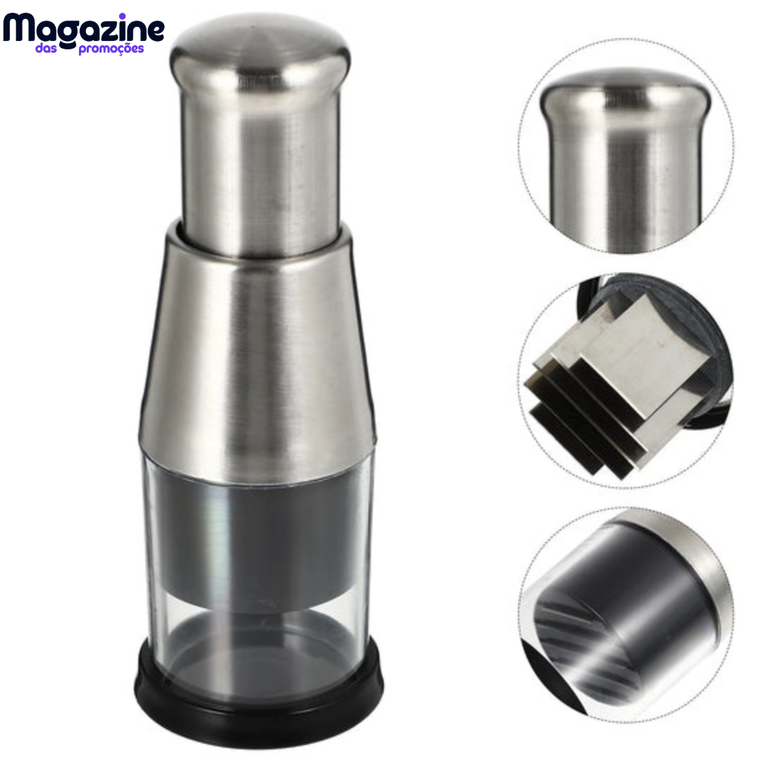 Triturador de Alho Inox - CrushMaster® - triturador multifuncional