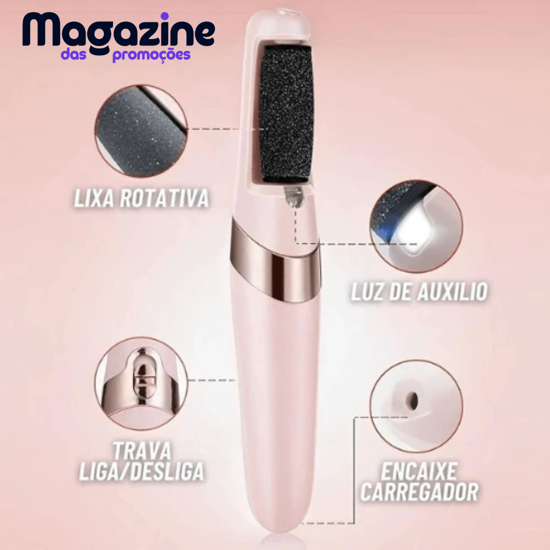 Removedor de Rachaduras e Calos | SoftFeet Pro® - Remove Rachaduras, Peles e Calos nos pés