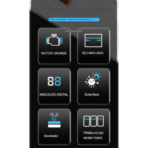 Seladora à vácuo Portátil | SelaVacuum Pro®