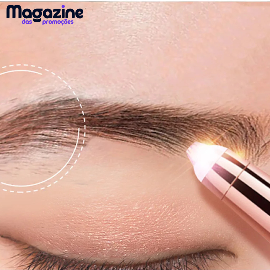 Caneta Depiladora de Sobrancelha e Pelos Faciais BrowPen®