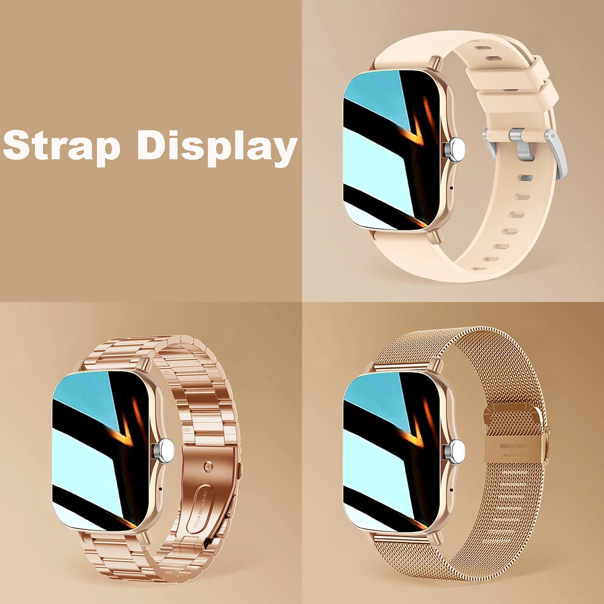 SmartWatch Multifuncional Feminino | Brinde exclusivo + 2 pulseiras