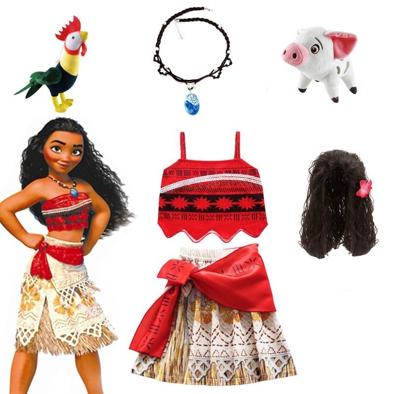 Fantasia Conjunto Infantil Disney - Moana Magia dos Mares