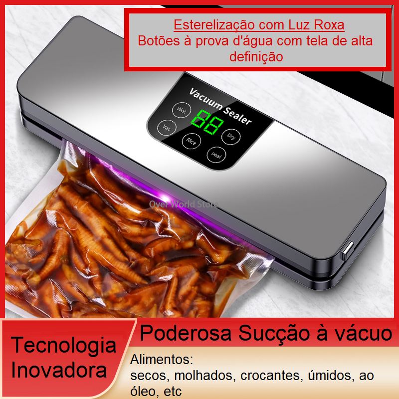 Seladora à vácuo Portátil | SelaVacuum Pro®