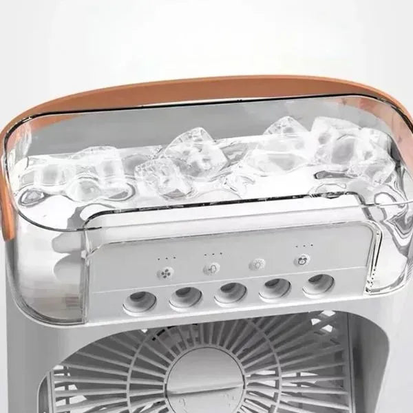 Mini Ventilador de ar com Umidificador Portátil | HydraCool®