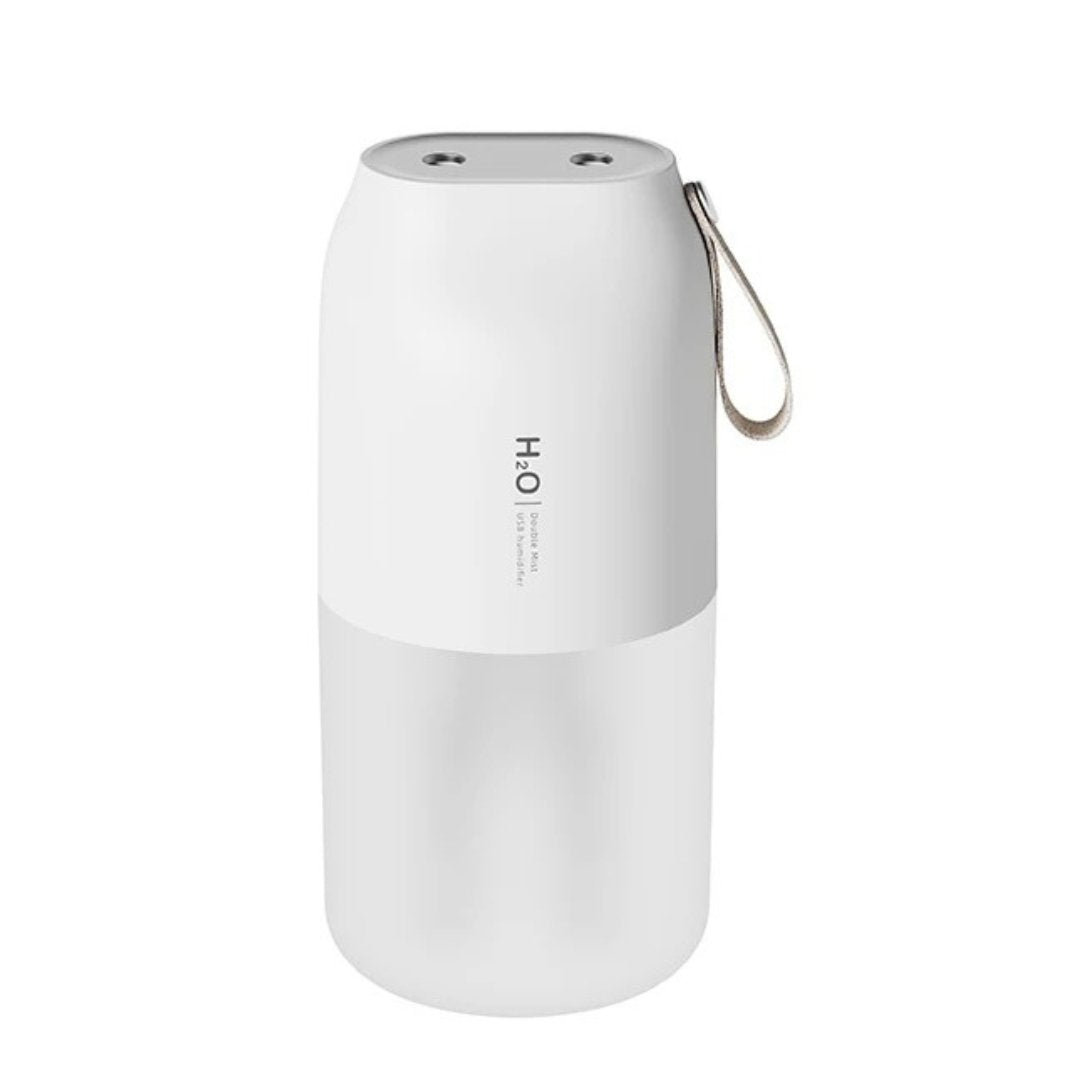 Umidificador de Ar de névoa dupla Portátil 300ml USB