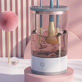 Limpador de Pincel de Maquiagem Eletrônico | LuxBrush Wash®