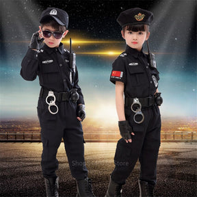 Fantasia Infantil - Policial Mirim Promoção Acessórios de Brinde