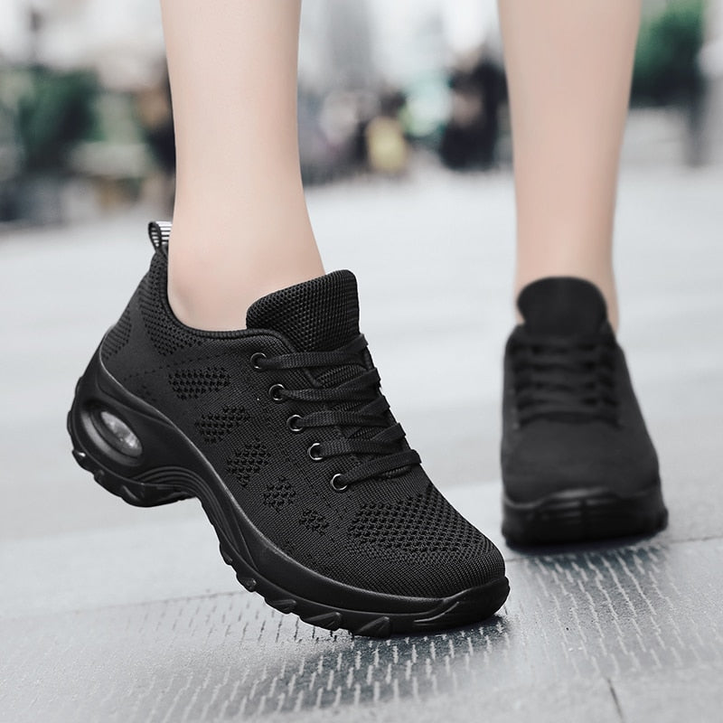 Tênis Ortopédico Feminino Anti-Impacto | StrideComfort®
