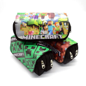 Estojo Escolar Infantil Minecraft