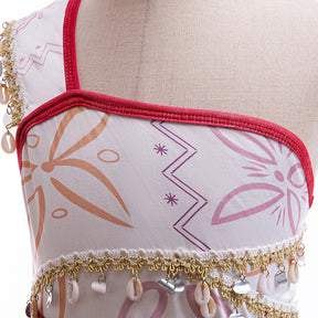 Fantasia Infantil Disney - Moana 2 *Saia luxo e Flor* e *Saia Luxo e Peruca*
