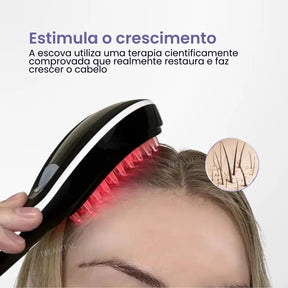 Escova Antiqueda de Terapia Capilar | TheraBrush 4 em 1