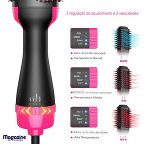 Escova Secadora 3 em 1 | TrioBrush®