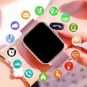 SmartWatch Multifuncional Feminino | Brinde exclusivo + 2 pulseiras