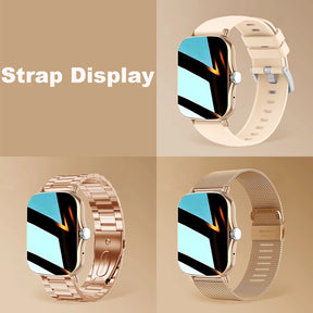 SmartWatch Multifuncional Feminino | Brinde exclusivo + 2 pulseiras