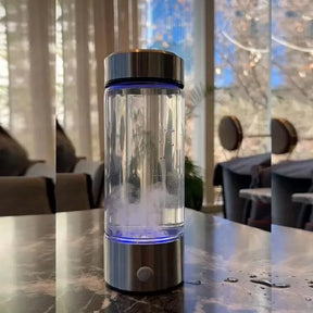 Garrafa Água Hidrogenada - HydroBottle Pro - Garrafa Técnologica que Transforme sua água comum em uma água hidrogenada para uma vida mais saudável