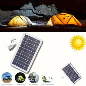 Painel Solar fotovoltaica Portátil | EcoCharge® - Placa solar fotovoltaica Portátil à prova d´água