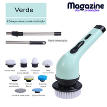 Escova Elétrica sem fio Multiuso | FlexiClean® - Para Limpeza Doméstica Profunda modelos 3 em 1 - 6 em 1 - 9 em 1