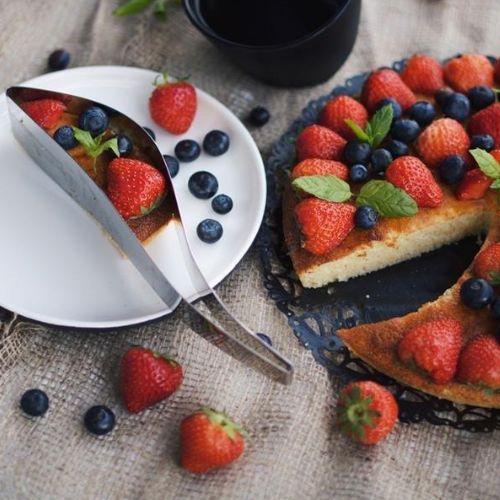 Fatiador de Bolo e Torta Inox Europeu Premium