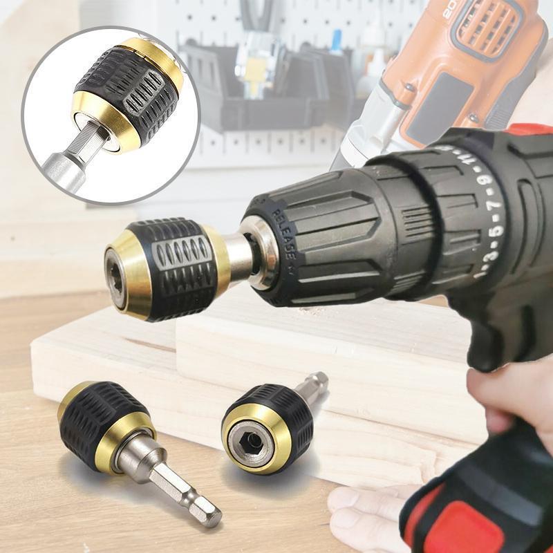 Adaptador de Mandril Engate Rápido 1/4" | FlexiDrill®