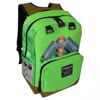 Mochila Escolar Infantil Mundo do Minecraft